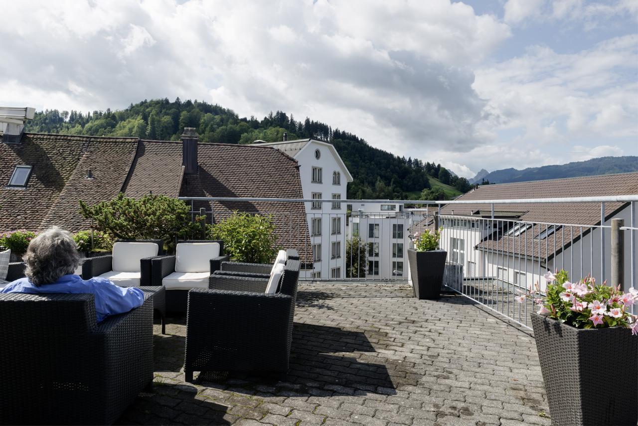 Kunsthotel Linde Garni Einsiedeln Exteriör bild